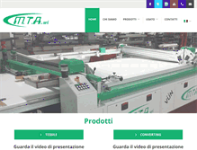 Tablet Screenshot of mta-group.it